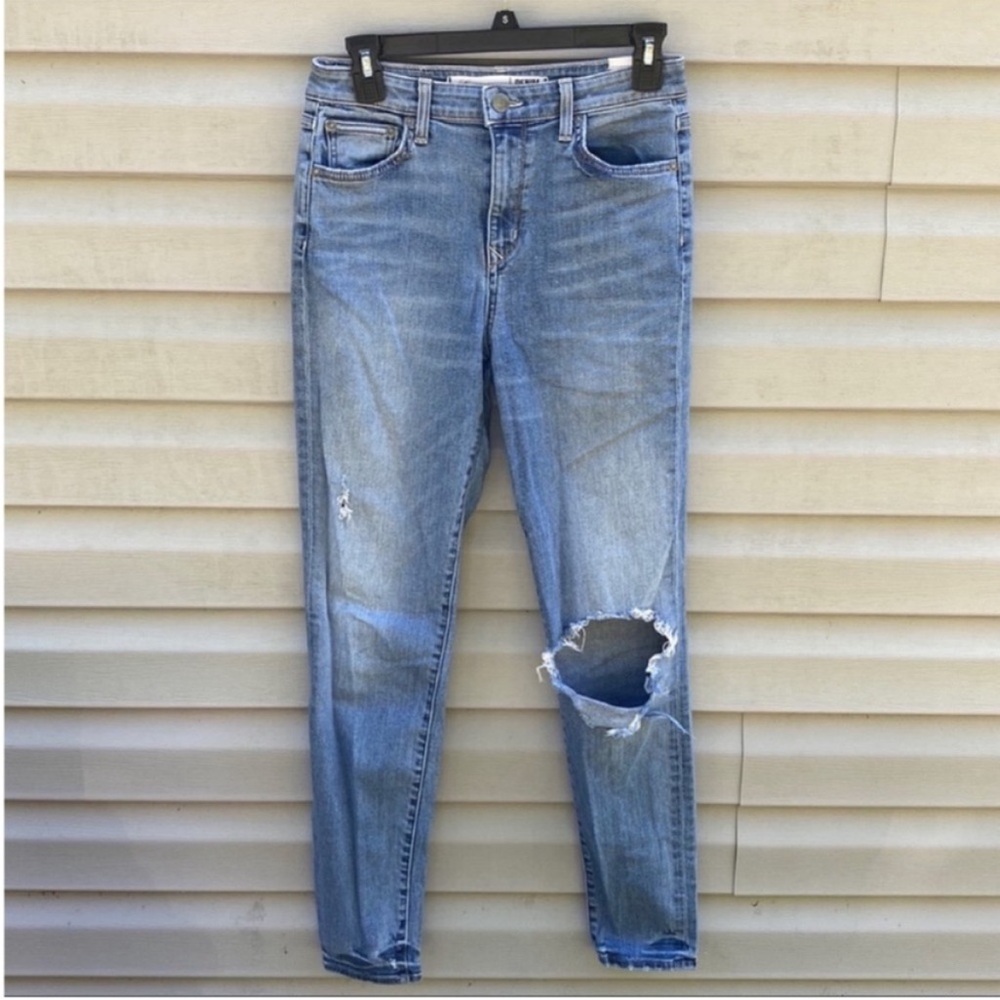 Loversβ + Friends Mason High Rise Denim Blue Jeans Wesley 27 DMB0158176-S17